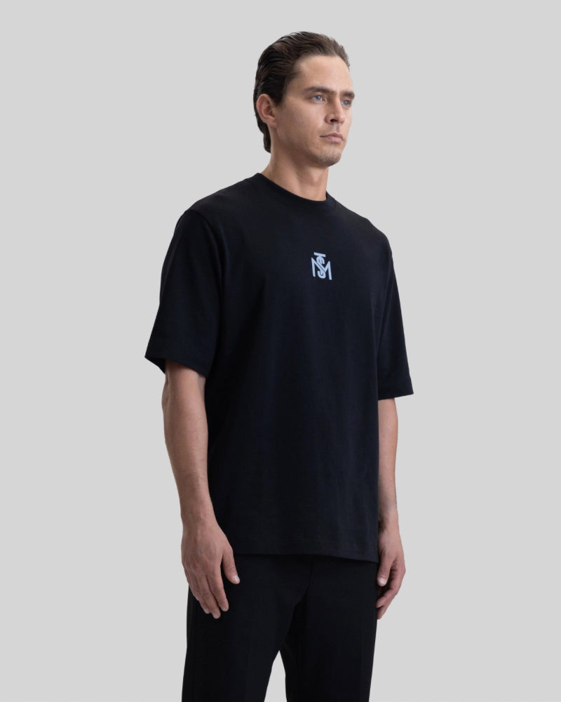 MARANELLO T-SHIRT OVERSIZE BLACK