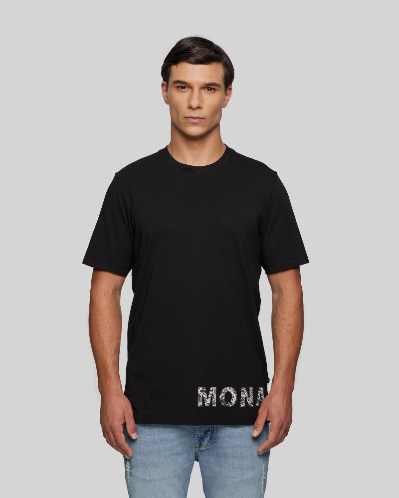 SATRO BLACK T-SHIRT