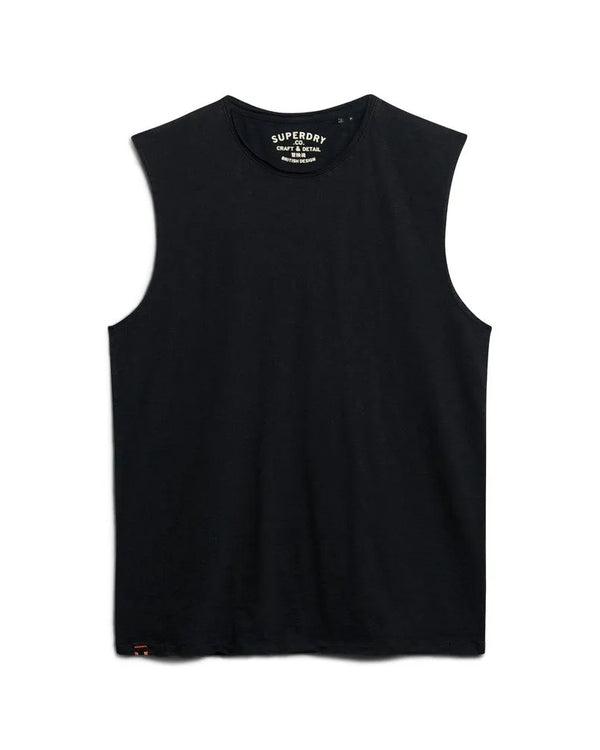 Camiseta Manga Corta Para Hombre Raw Edge Slub Tank Superdry