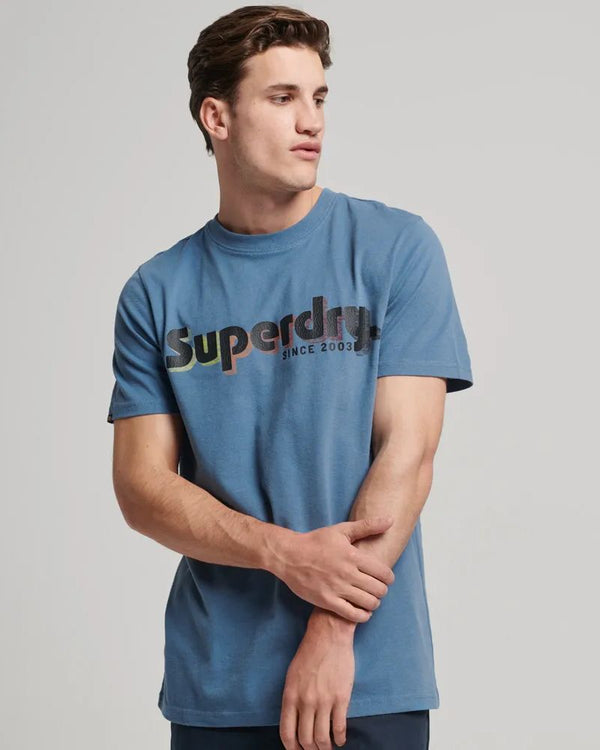 Camiseta Manga Corta Para Hombre Terrain Logo Classic