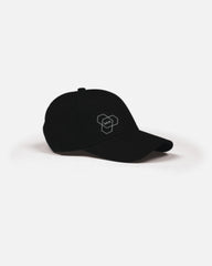 Athletic Cotton Cap Jet Black