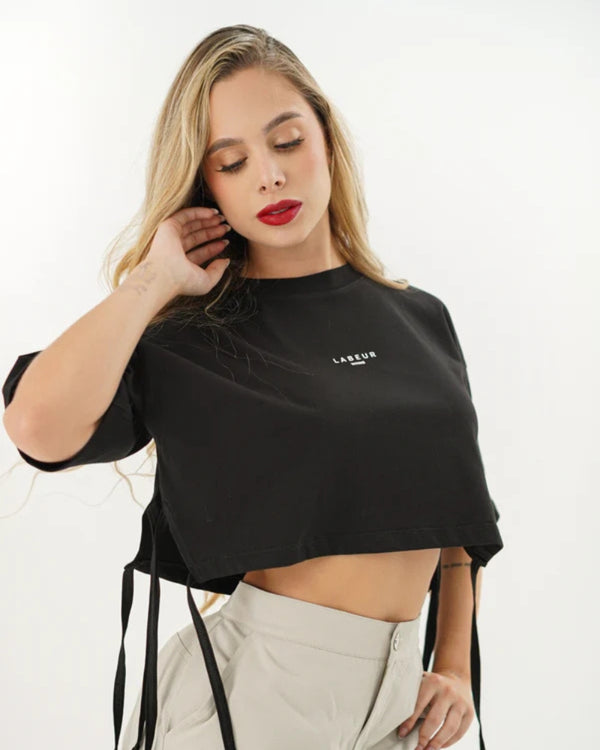 CAMISETA CANNES NEGRO