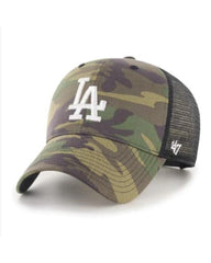 LOS ANGELES DODGERS '47 MVP CAMO/WHITE SNAPBACK