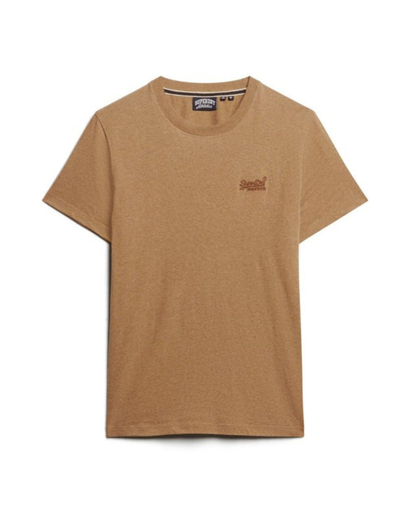 Camiseta de algodón orgánico con el logotipo esencial