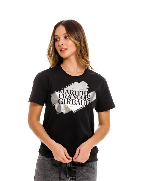 Camiseta Manga Corta Para Mujer