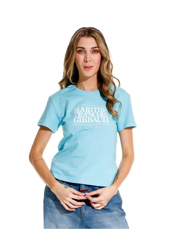 Camiseta Manga Corta Para Mujer Le Marithe