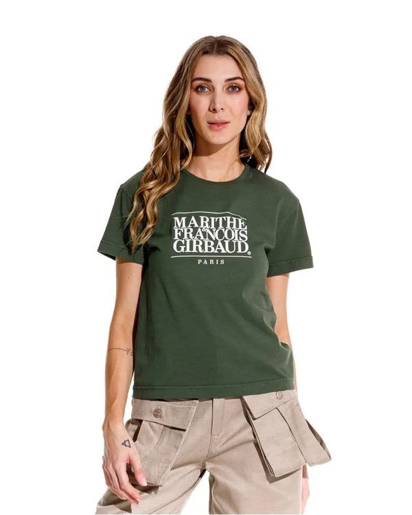 Camiseta Manga Corta Para Mujer Le Marithe