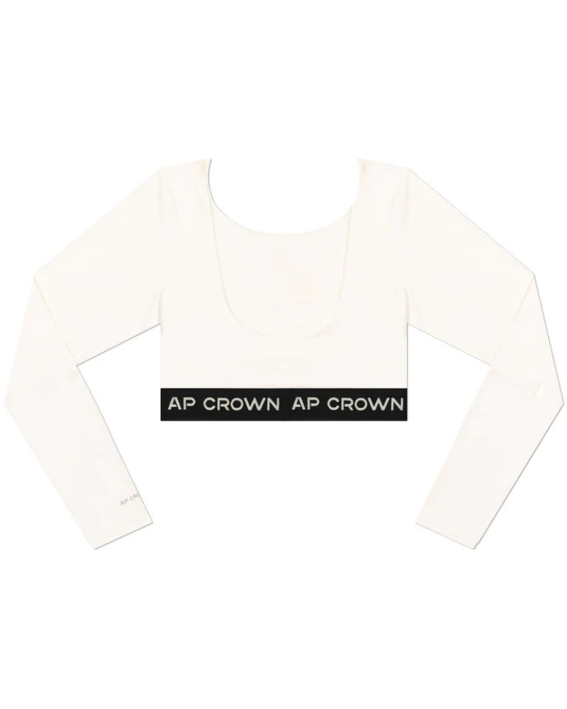 BREW WHITE CROP TOP