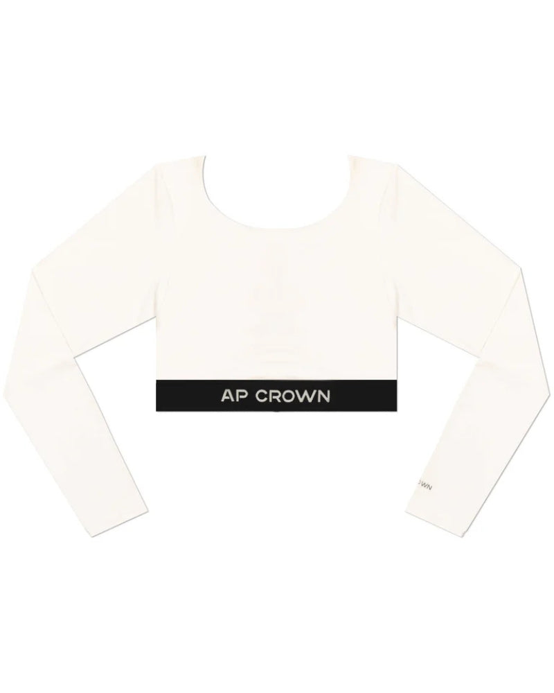 BREW WHITE CROP TOP