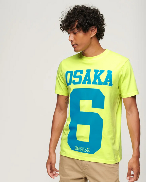 OSAKA NEON GRAPHIC T SHIRT