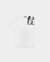 Hex Stripe Regular Fit T-Shirt Bright White