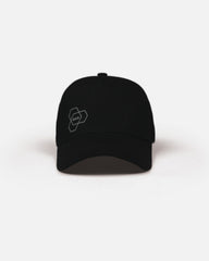 Athletic Cotton Cap Jet Black