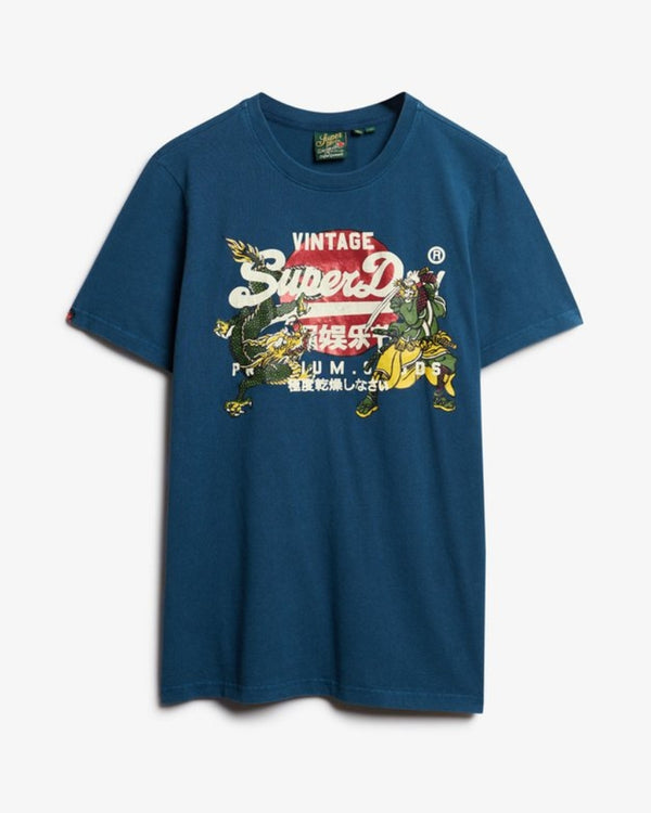 Camiseta Manga Corta Para Hombre VL Tokyo Relaxed Tee 92N