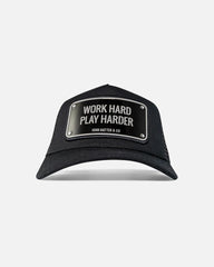 Work hard Black - Cap