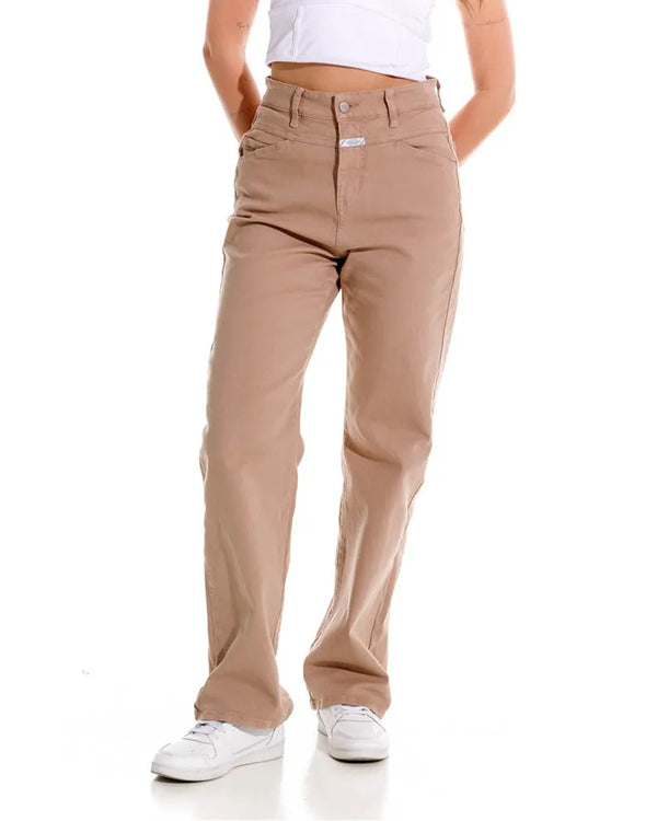 Jean Rigido Para Mujer Aurora