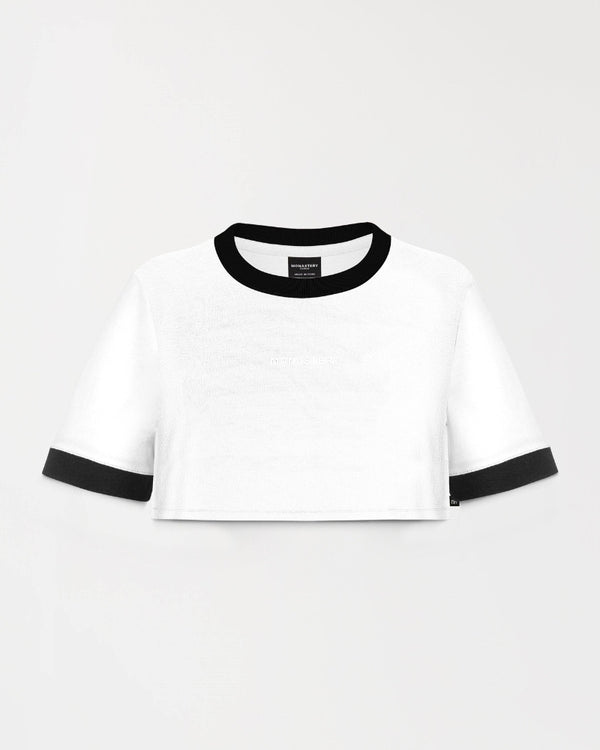 BELSEA CROP TOP WOMEN WHITE