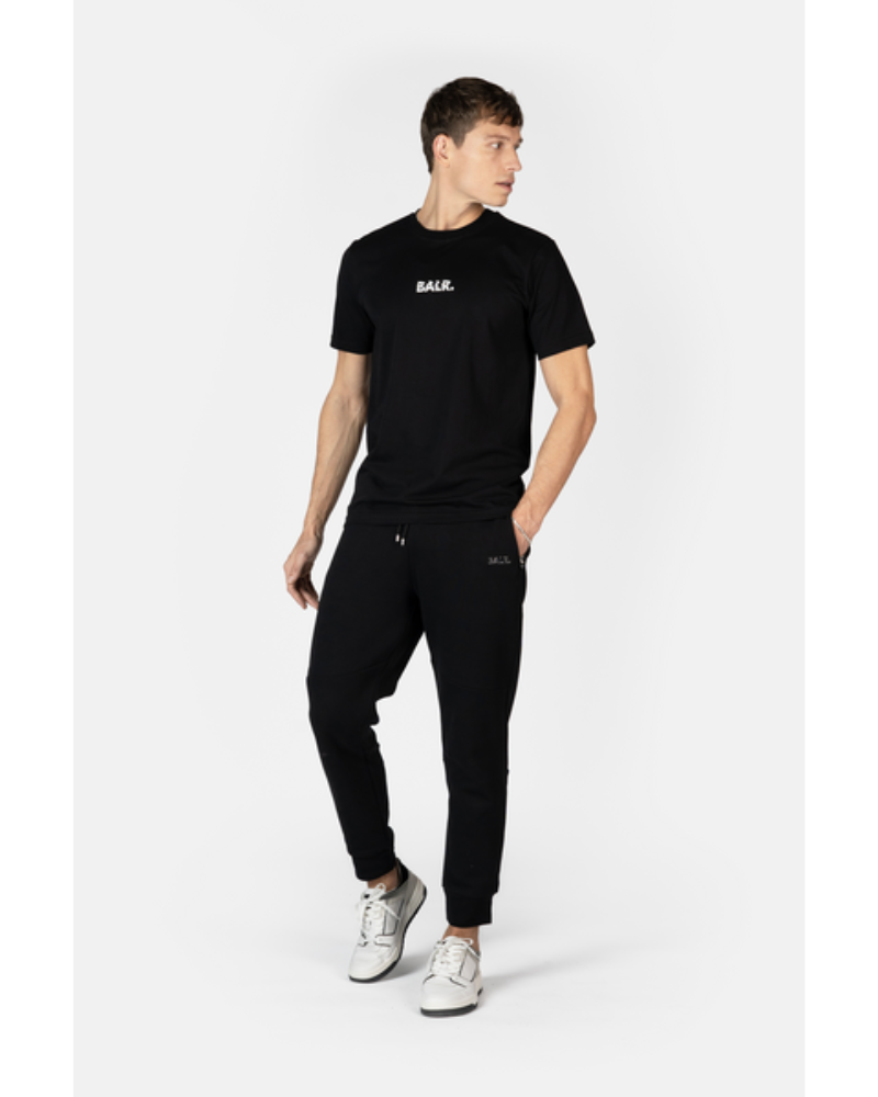 BALR. Glitch Regular Fit T-Shirt Jet Black