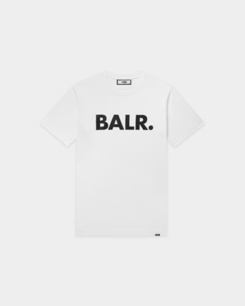 Brand Straight T-Shirt Bright White