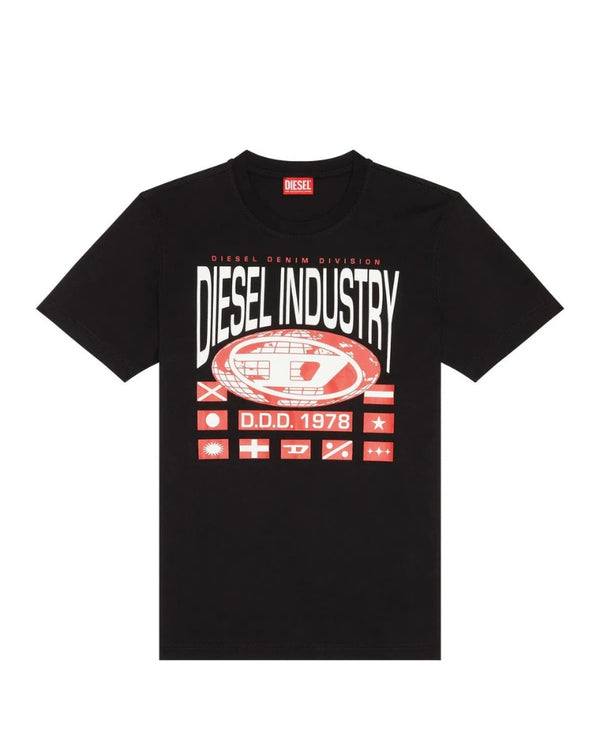 Camiseta Manga Corta Para Hombre T-Diegor-L8