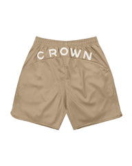 CROWN KHAKI SHORTS