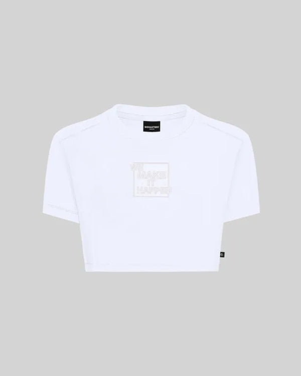 SKODA CROP TOP WOMEN WHITE