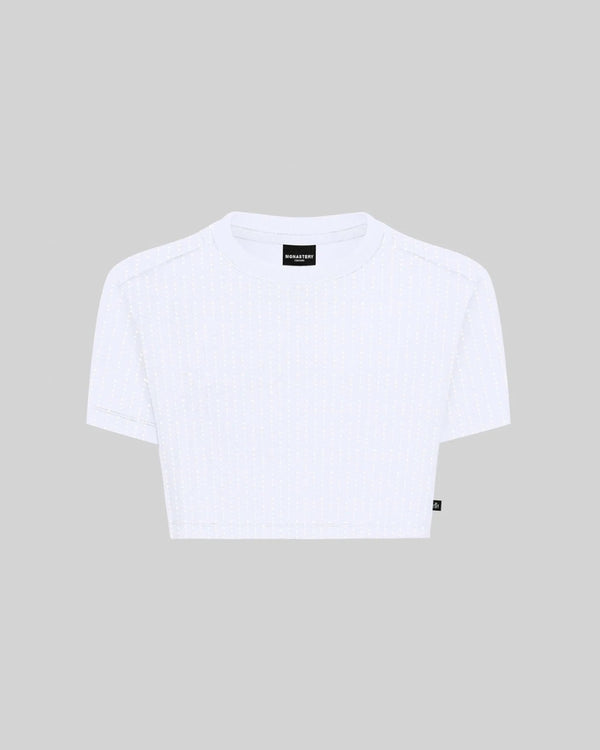 PONTIAC CROP TOP WHITE