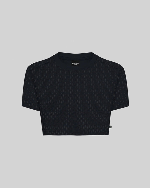 PONTIAC CROP TOP BLACK