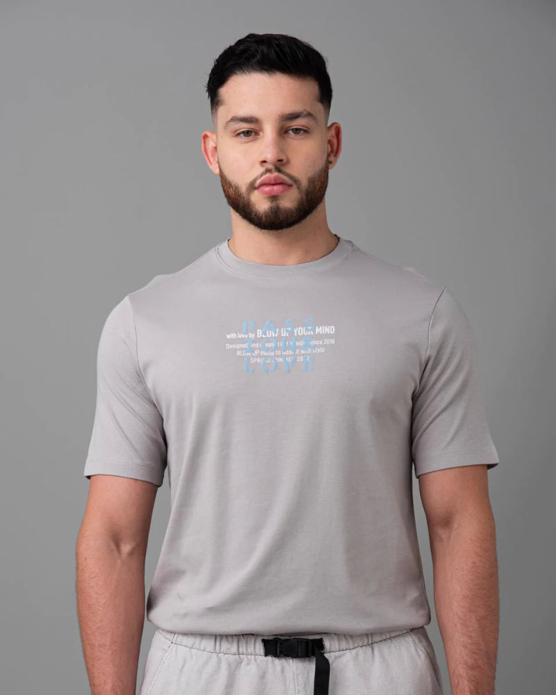 SLIM FIT GREY TSHIRT
