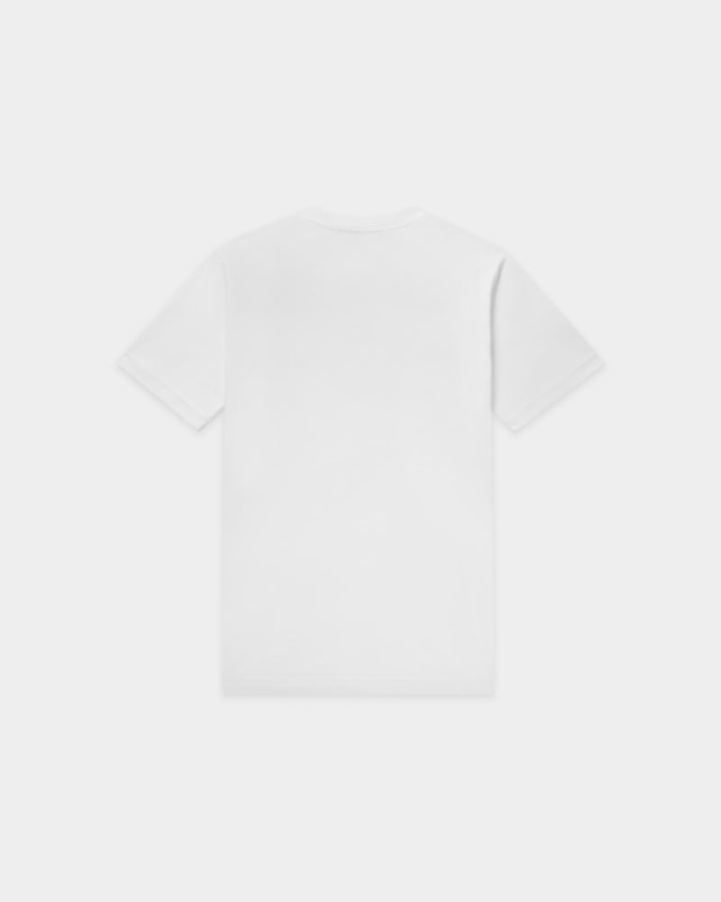 Brand Straight T-Shirt Bright White