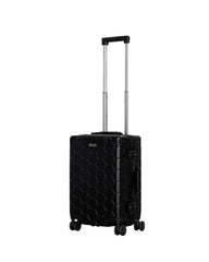 Romeo Embossed Hexagon Suitcase S Jet Black