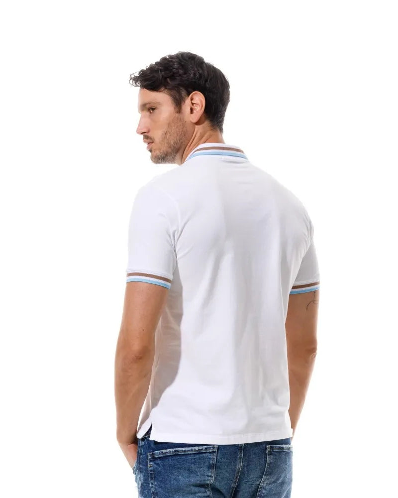 BATISTA POLO M/C WHITE