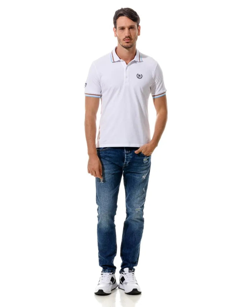 BATISTA POLO M/C WHITE