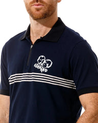 ZIP ZOP POLO M/C DARK BLUE