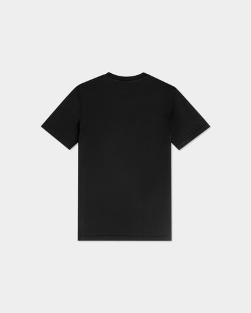 Hex Stripe Regular Fit T-Shirt Jet Black