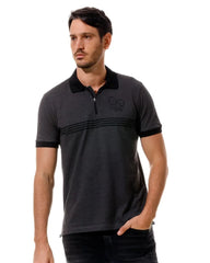 ZIP ZOP POLO M/C BLACK