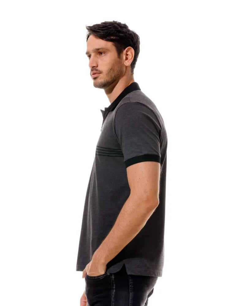 ZIP ZOP POLO M/C BLACK