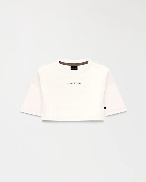 MED CROP TOP WOMEN WHITE ASPARAGUS