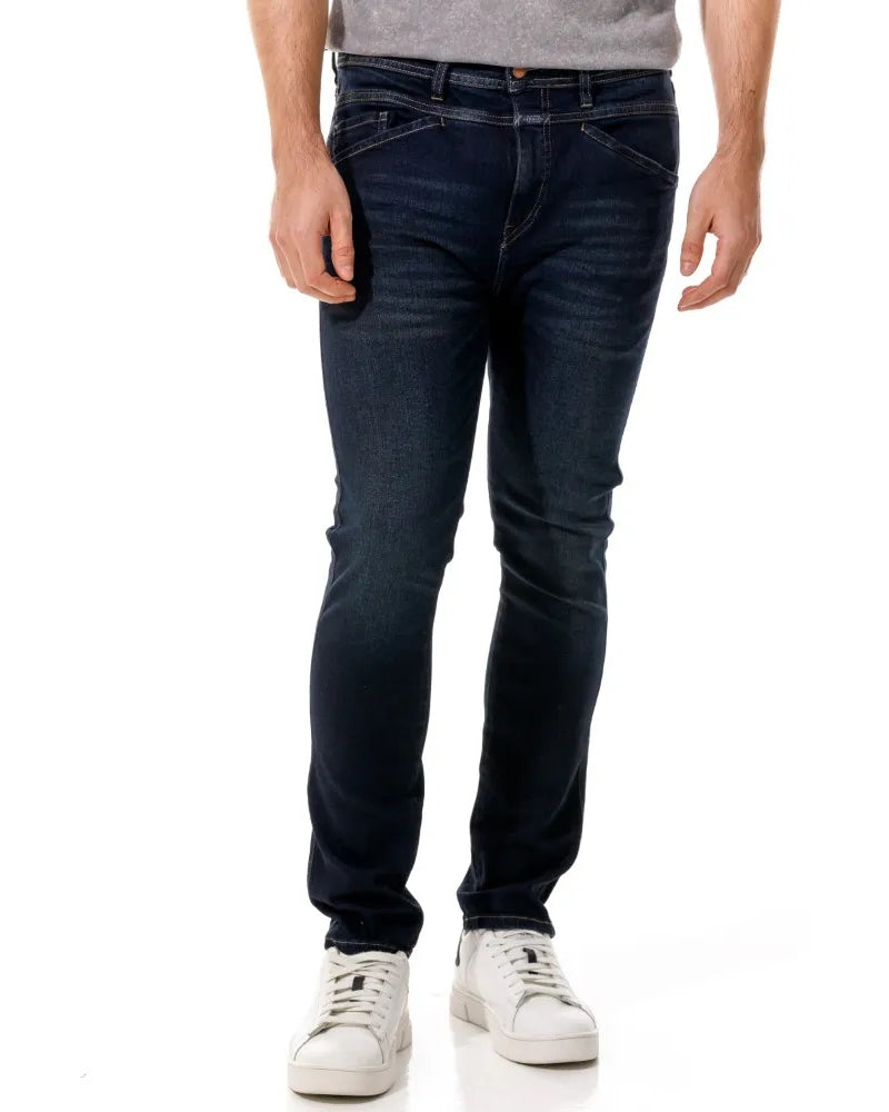 JEAN PEDAL PUSHER BLUE