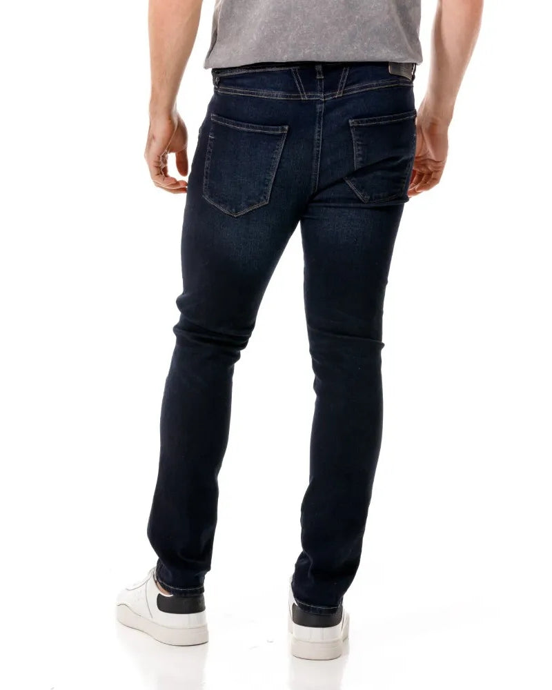 JEAN PEDAL PUSHER BLUE