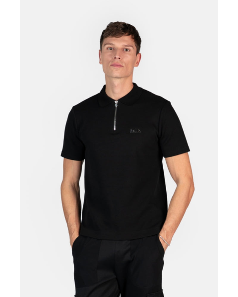 Q-Series Regular Fit Polo Shirt Jet Black