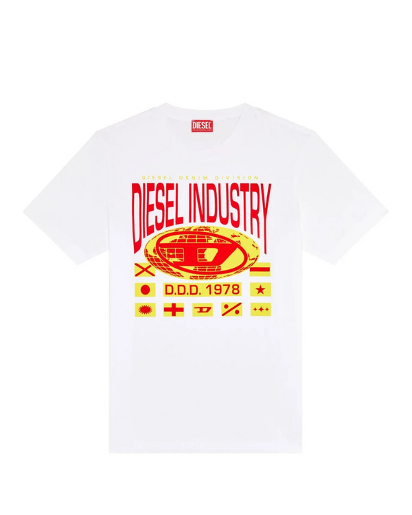 Camiseta Manga Corta Para Hombre T-Diegor-L8