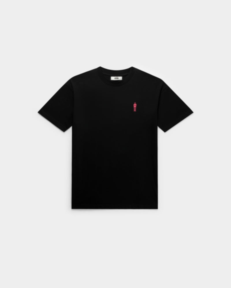 The Wall Box Fit T-Shirt Jet Black