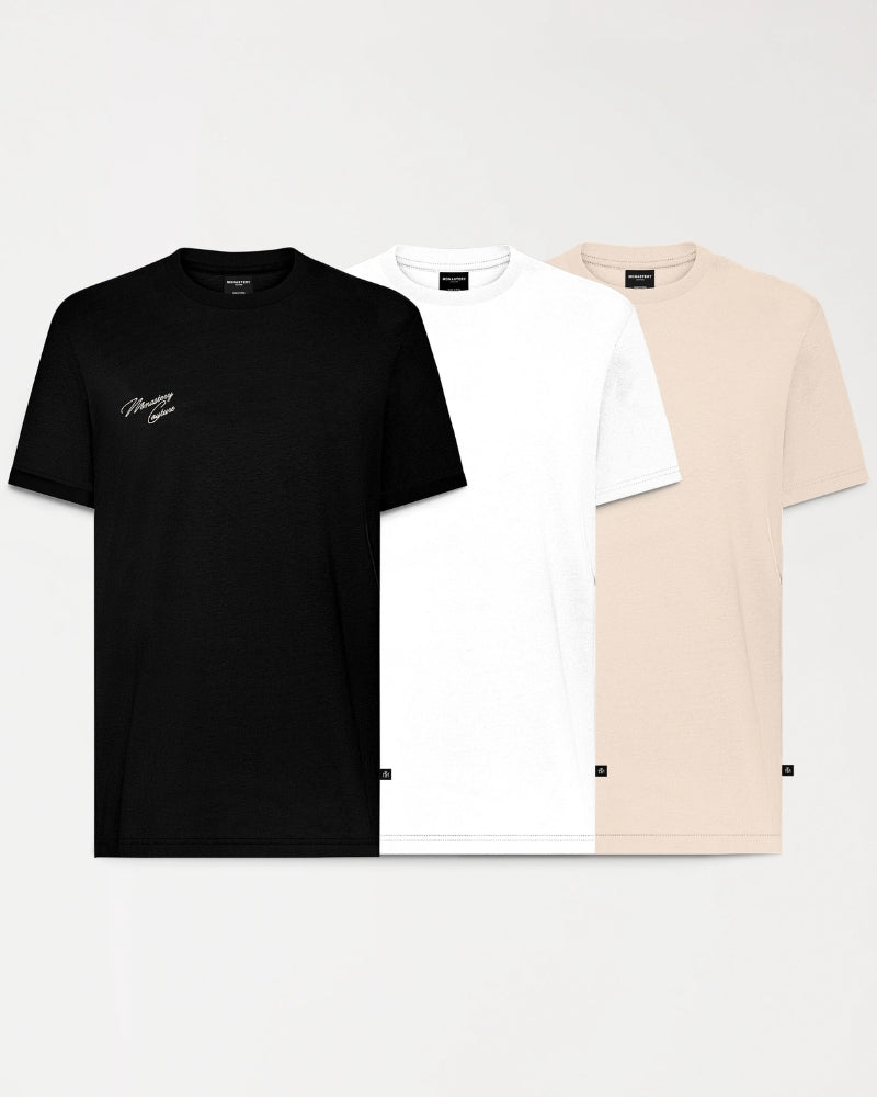 FALKIR PACK T-SHIRT MEN BLACK - WHITE - IRISH