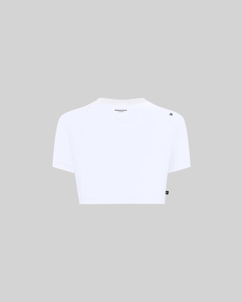 LYKAN CROP TOP WHITE