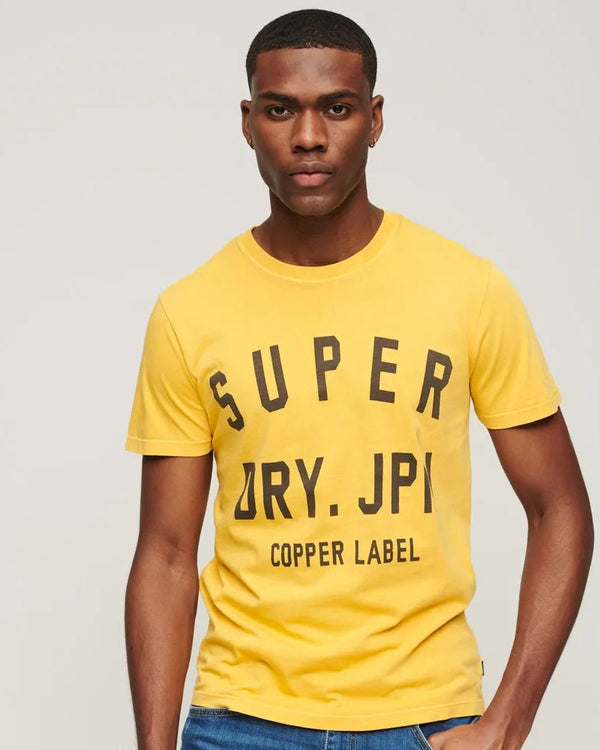 Camiseta Para Hombre Vintage Copper