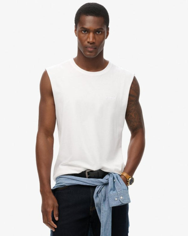 Camiseta Para Hombre Essential Logo Tank Ub