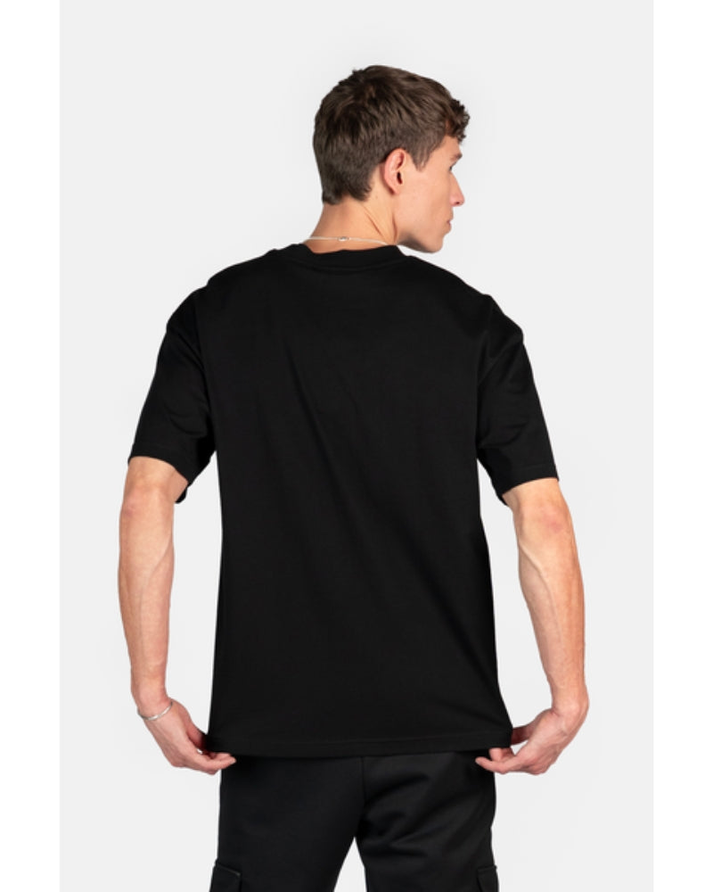 BALR. Repeat Box Fit T-Shirt Jet Black