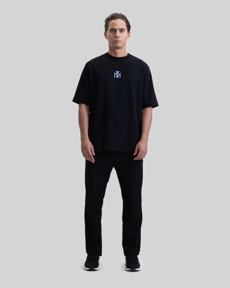 MARANELLO T-SHIRT OVERSIZE BLACK