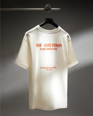 QUESTION ORANGE T-SHIRT