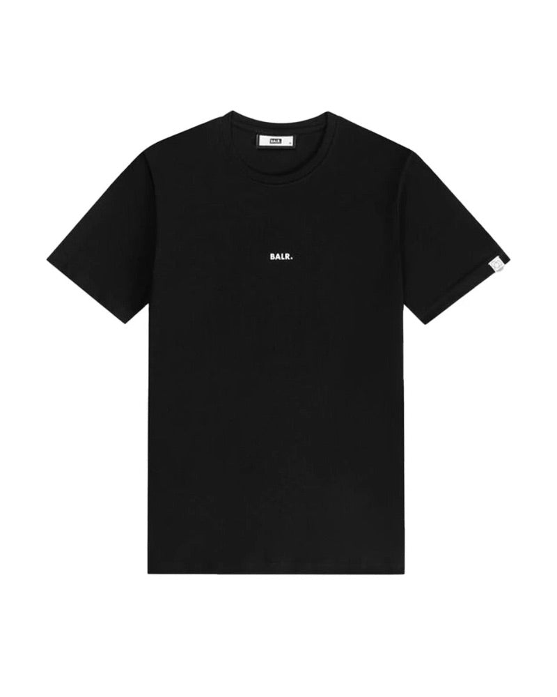 Brand Regular Fit T-Shirt Jet Black